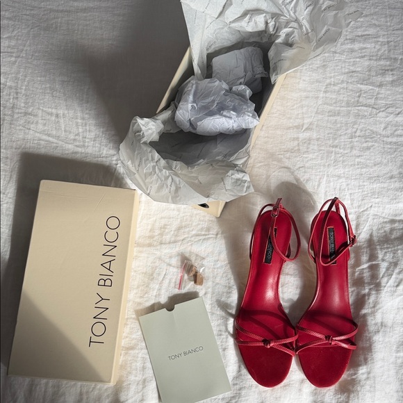 Tony Bianco Scarlet Sandals- Size 10- NWT - Picture 3 of 6